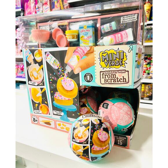 MGA Mini Verse Make It From Scratch Mystery Ball - Picture 2 of 3